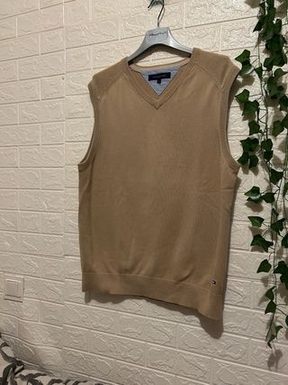 Chaleco Tommy Hilfiger V-Neck Talla M