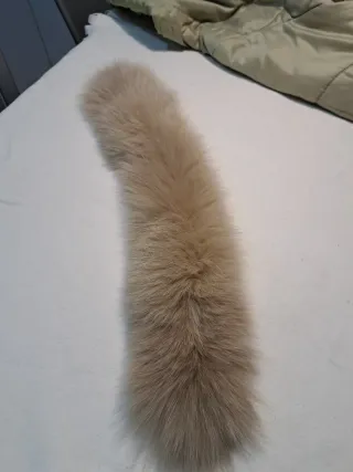 Parka abrigo 3/4 beige El Corte Inglés con cuello