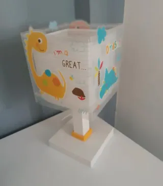 Lámpara infantil dinosaurios