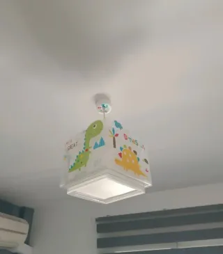 Lámpara infantil dinosaurios