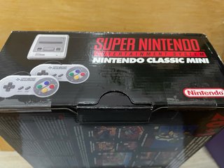 Mini console SNES Classic | Nuova sigillata