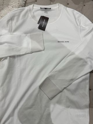Camiseta Michael Kors Blanca Talla L