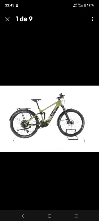 Bicicleta eléctrica trekking nueva