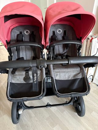 Bugaboo Donkey 5 Twin COMPLETO carritoGemelar