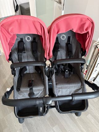 Bugaboo Donkey 5 Twin COMPLETO carritoGemelar