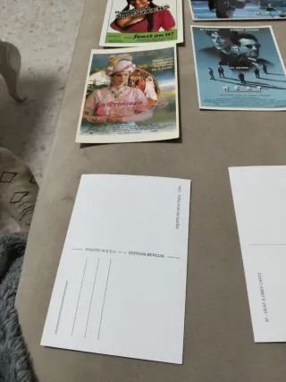 Lote 9 Cartoline Locandine Film