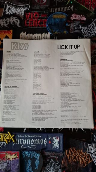 KISS Lick It Up Vinilo LP