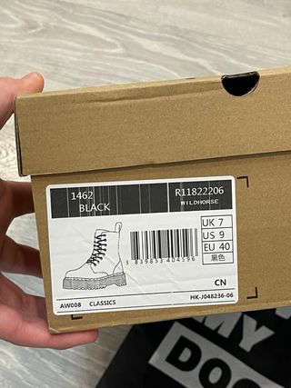 Botas Dr. Martens Negras