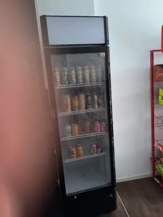 Nevera expositora vertical 195cm
