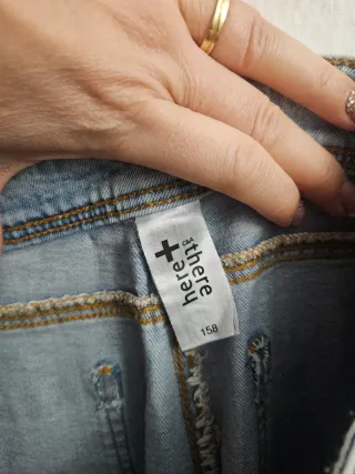 Pantalón vaquero claro 158 cm