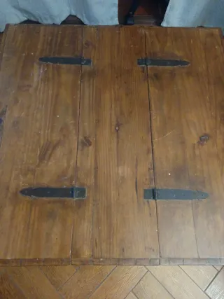 Mueble Rústico Madera y Metal