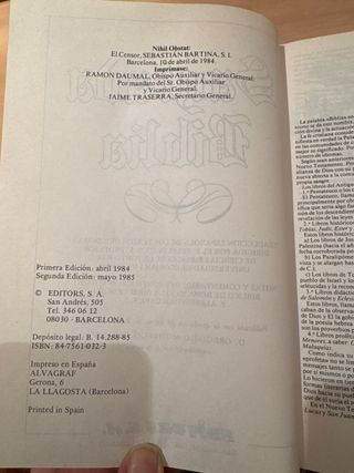 Sagrada Biblia - Editors - (Spanish Edition)