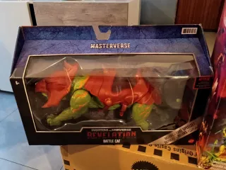 Masters of the Universe Revelation Battle Cat Delu
