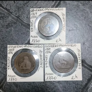 Lotto 9 monete Romane e spagnole