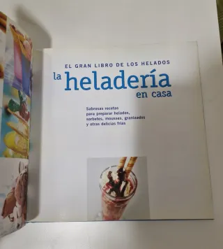 La heladería en casa. Libro