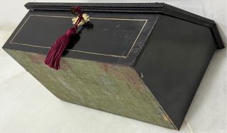 ANTIGUA CAJA ESCRITURA NAPOLEÓN FRANCIA S.XIX