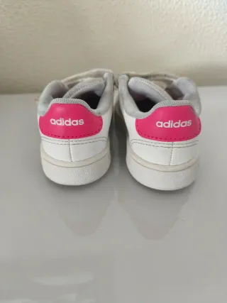 Sapatilhas Adidas Criança Branco/Rosa