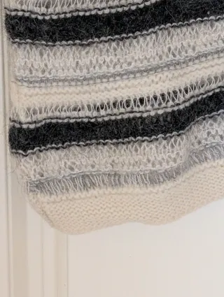 Jersey Cacharel lana y mohair rayas