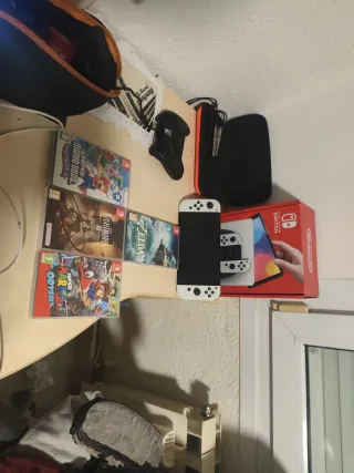 Nintendo Switch OLED Blanca