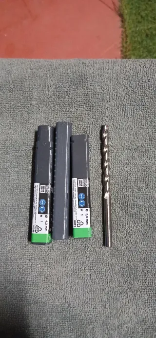 Brocas para metal 4.2mm y 5.0mm