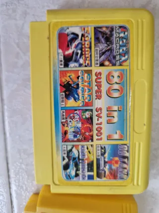 Consola Modelo  Mega Drive Negra + Accesorios