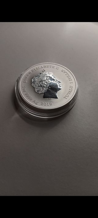 Moneda Plata Hulk Marvel