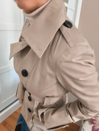Gabardina Zara Beige