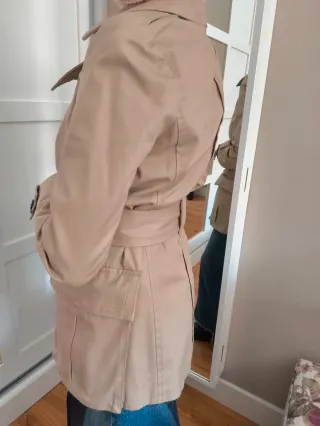 Gabardina Zara Beige