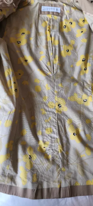 Gabardina Zara Beige