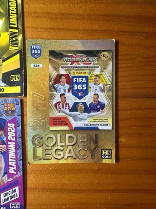 Lote de cartas Panini FIFA 365 y La Liga