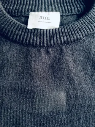 Jersey Ami París Corazón A Negro