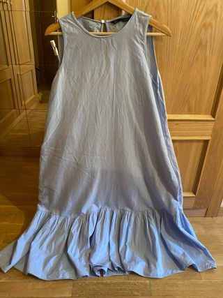 Vestido Zara Azul Talla M