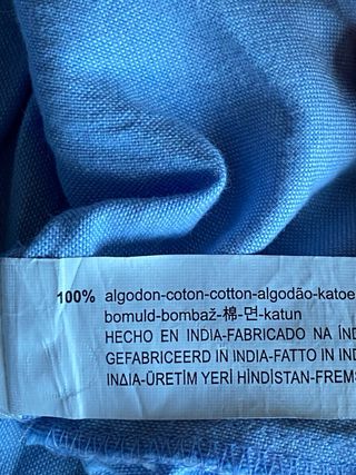 Vestido Zara Azul Talla M