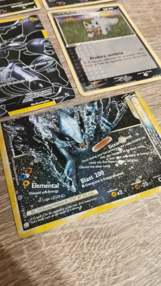 CARTAS DE POKEMON ANTIGUAS