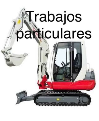 Excavadora compacta para trabajos particulares