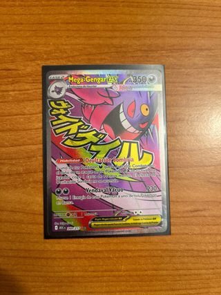 Carta Pokémon Mega Gengar EX 269/217