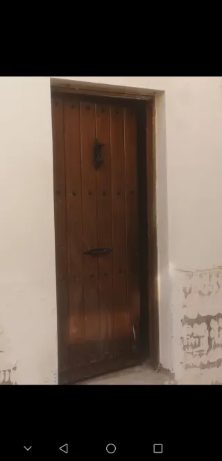 Puerta Exterior Madera Maciza