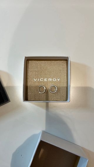 Pendientes Aro Viceroy Plata