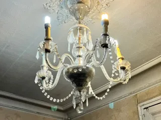 Lámpara araña de cristal