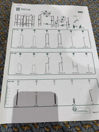 Set 2 Mesas Altas de Bar y 2 Taburetes