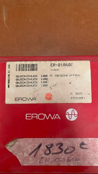 EROWA ER 018600 QuickChuck 100