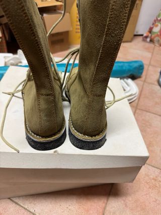 Stivaletti/anfibi desert beige