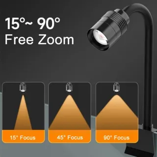 Foco LED 3W para acuario con temporizador