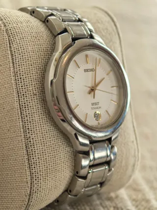 Seiko Spirit 5E32 0010 Titanium JDM del 1995