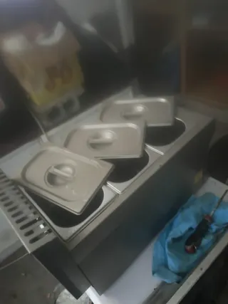 Baño maría 3 cubetas