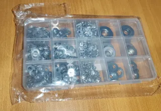 Kit 1250 Arandelas Planas – Surtido Completo