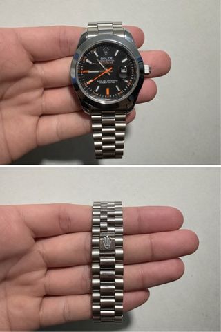 Rolex Milgauss Negro Acero Automático