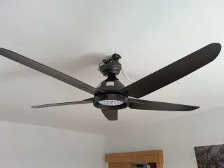 Instalación de ventilador de techo
