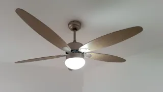 Instalación de ventilador de techo