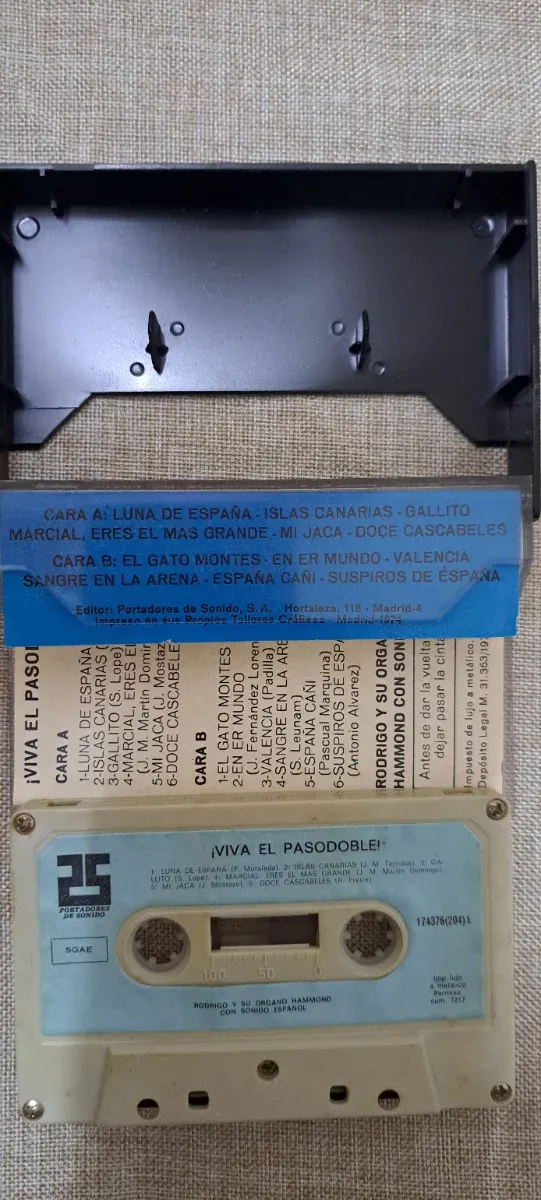 Casete Viva el Pasodoble! Flamenco